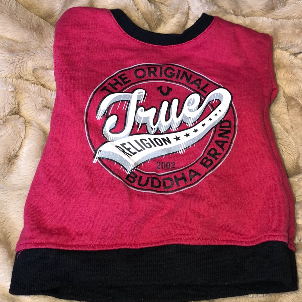 True Religion Toddlers sweatshirt size 3T